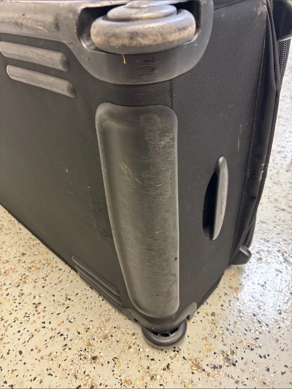Tumi Black Rolling Garment Bag for Men